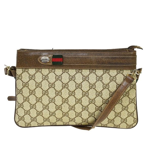 Gucci Handbags - Gucci Old Sherry Gg Pattern Shoulder #48919G23B